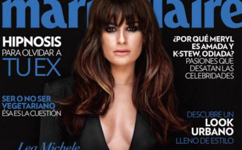 Lea Michele na capa da revista Marie Claire mexicana