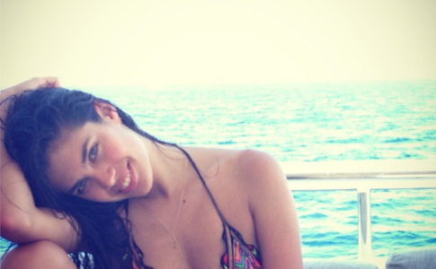 A modelo internacional Sara Sampaio