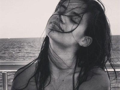 A modelo internacional Sara Sampaio