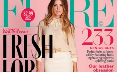 Amber Heard na capa da revista Flare