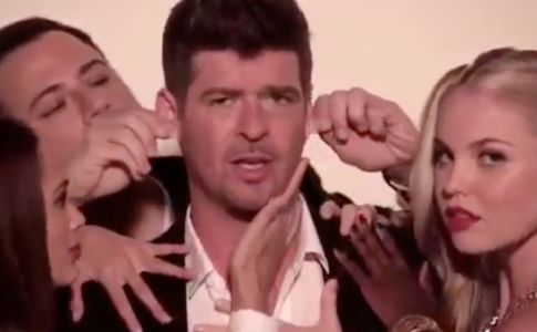Videoclip "Blurred Lines" versão Jimmy Kimmel