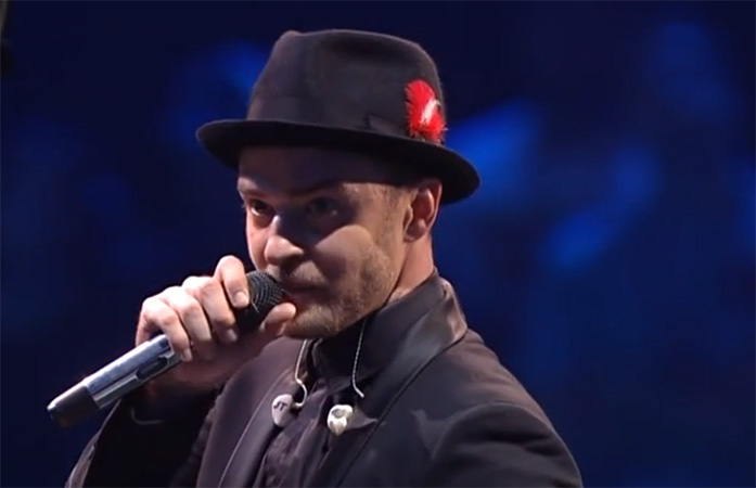 Justin Timberlake na gala VMA 2013