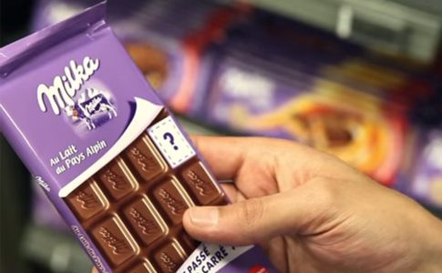 Surpreenda alguém com o último quadradinho do seu chocolate