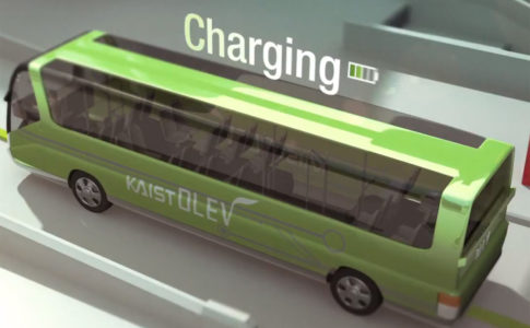 Autocarro OLEV sobre a rede SMFIR