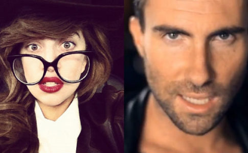 Lady Gaga e Adam Levine
