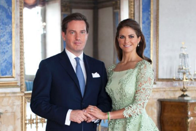 Princesa Madalena e Chris O'Neil