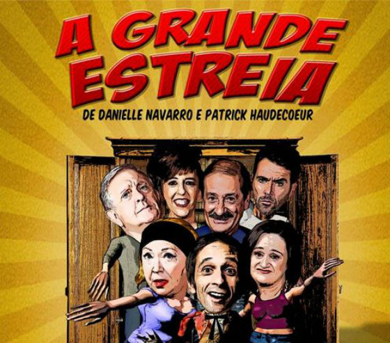 Cartaz da peça "Grande Estreia"