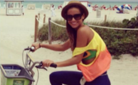 Mariana Monteiro em Miami