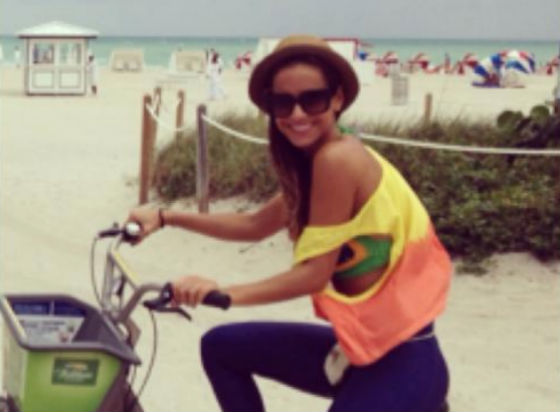 Mariana Monteiro em Miami