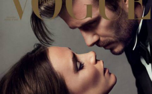 Victoria e David Beckham na Vogue Francesa