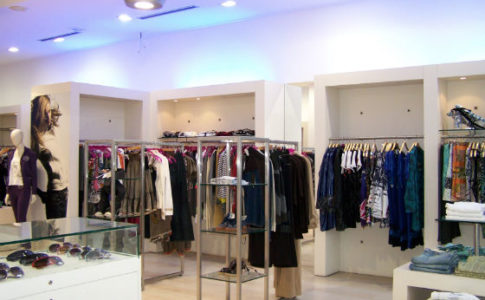 Interior da Loja Rags