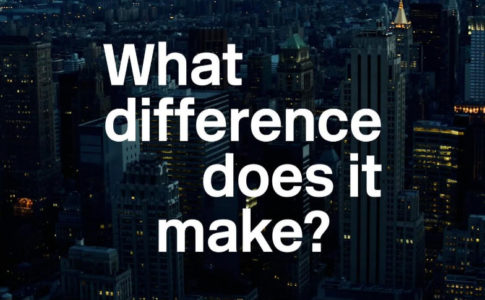 Imagem promocional do filme "What difference does it make?"