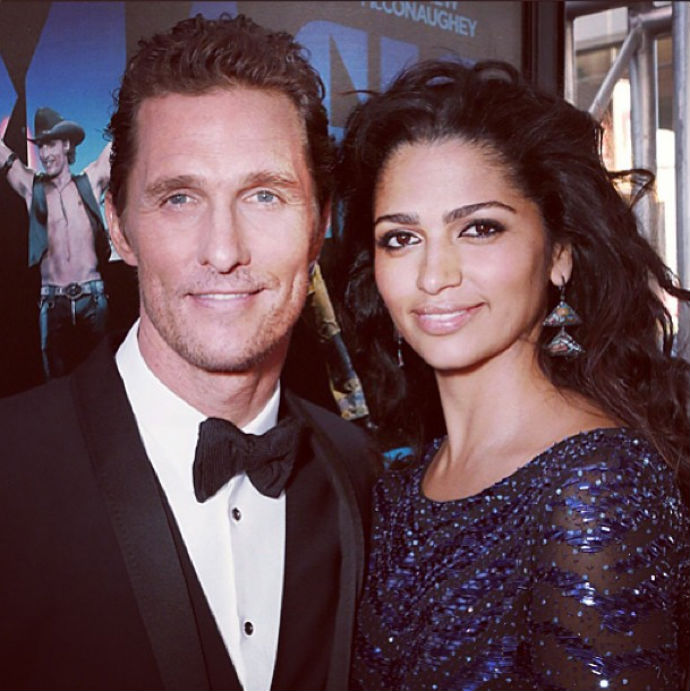 Matthew McConaughey e Camila Alves