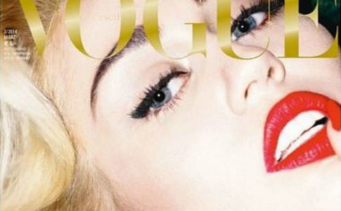 Miley Cyrus na capa da revista Vogue Alemã