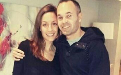 Andrés Iniesta e Anna Ortiz