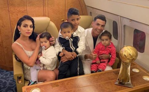 Cristiano Ronaldo e filhos