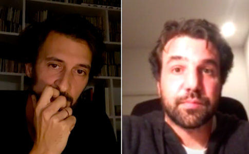 Bruno Nogueira com Gustavo Carona